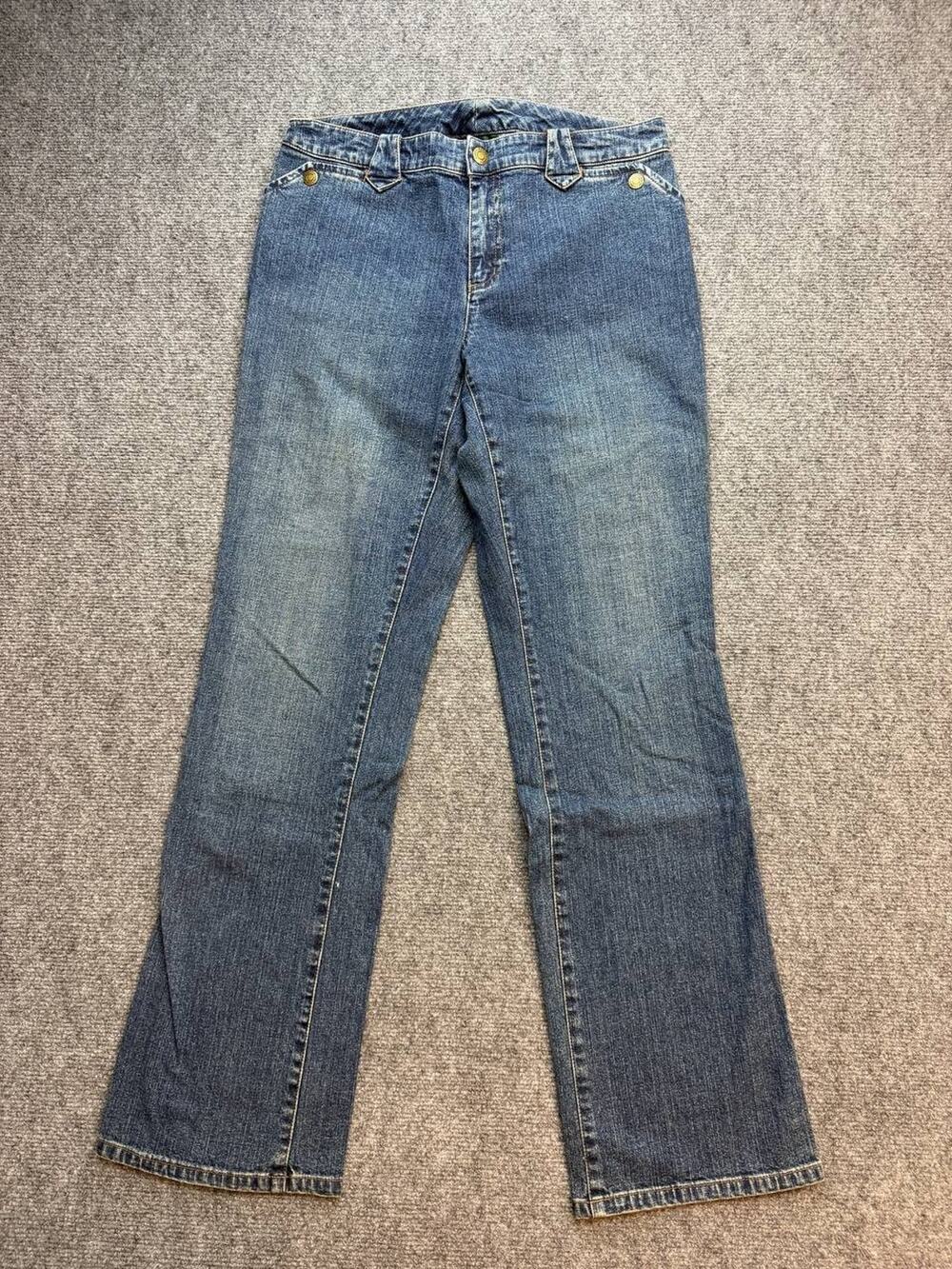 Vintage Y2K Lauren Jeans Co Ralph Lauren Womens 4 Stretch Bootcut Jeans